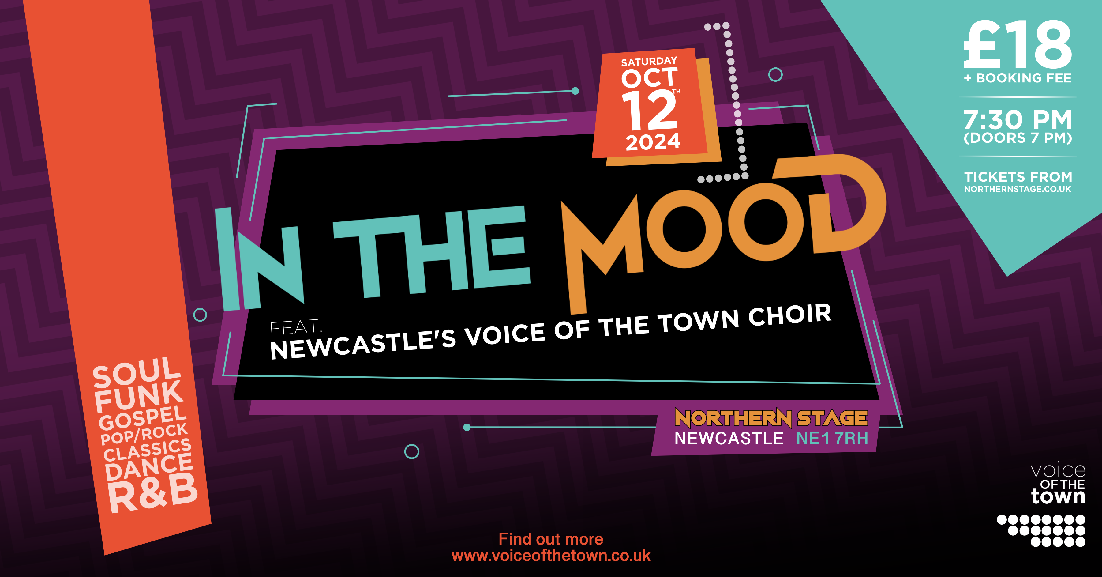 Newcastle's Voice of the Town Choir In The Mood Norther Stage